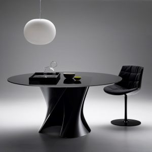 MUEBLES ELEGANTES Y MODERNOS S TABLE, es una mesa contemporánea de un diseño auténtico