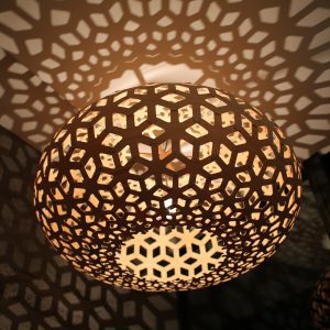 Lámpara para interior Snowflake by David Trubridge | Estudio Lofft