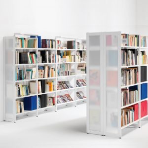 libreros para oficina modernos BIBLOS by ISMOBEL