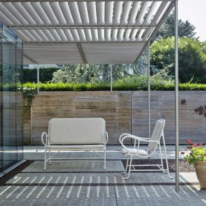 Banca aluminio Gardenias - Outdoor by BD Barcelona | Estudio Lofft