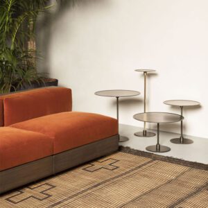 Mesa  elegante y sofisticada GONG by  Acerbis