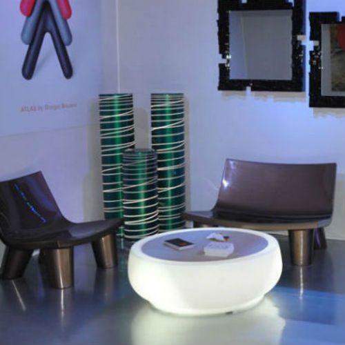 Mesas bajas de salon modernas Chubby Side Table by Slide