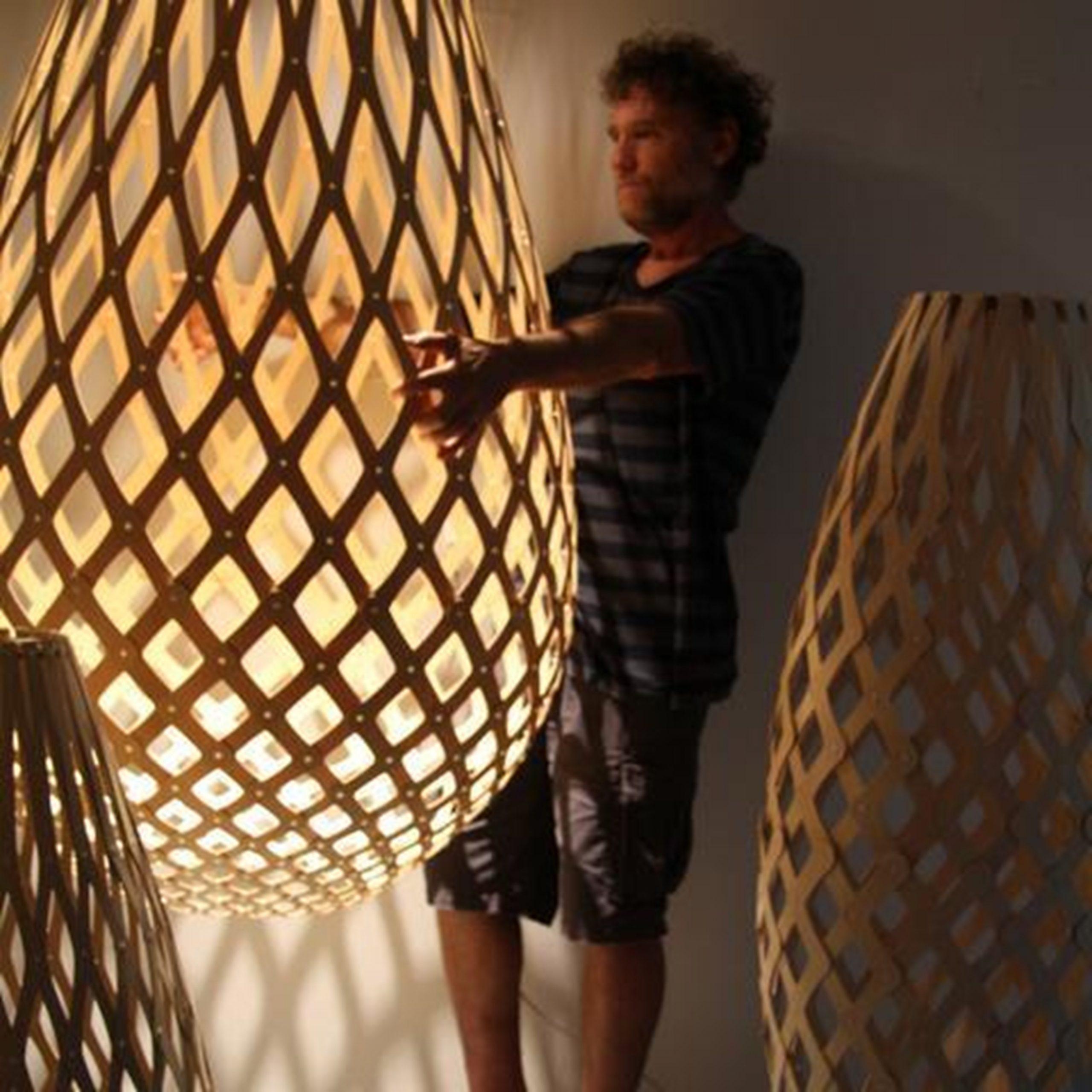 Lámparas de diseño Koura by David Trubridge
