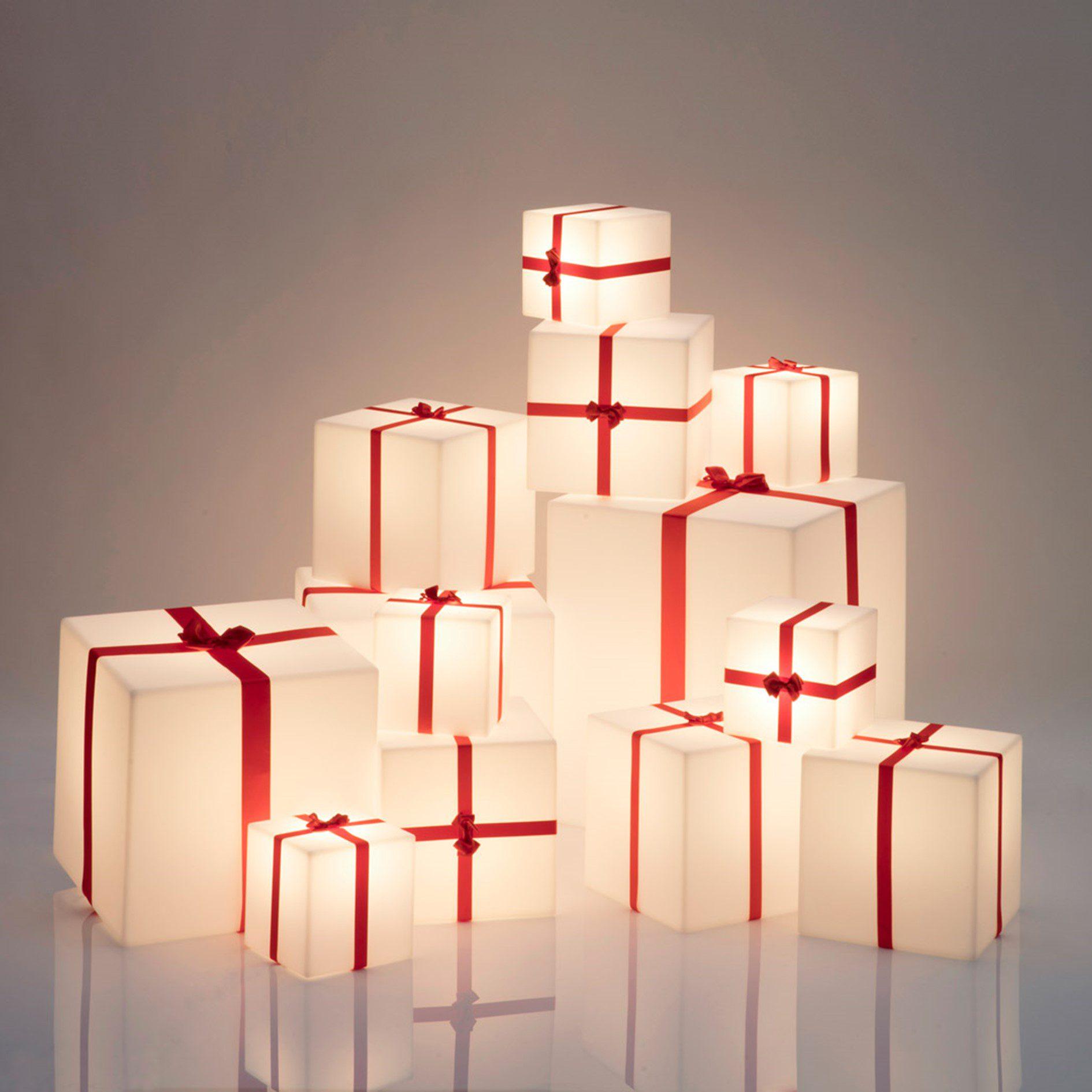 Caja de regalo con luz