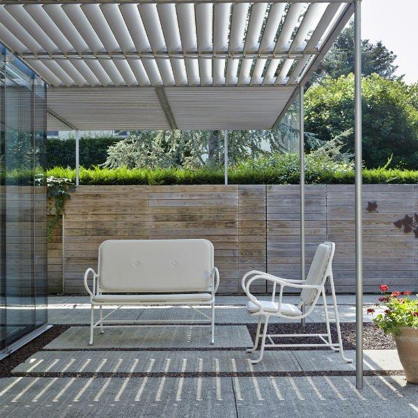 Banca aluminio Gardenias - Outdoor by BD Barcelona