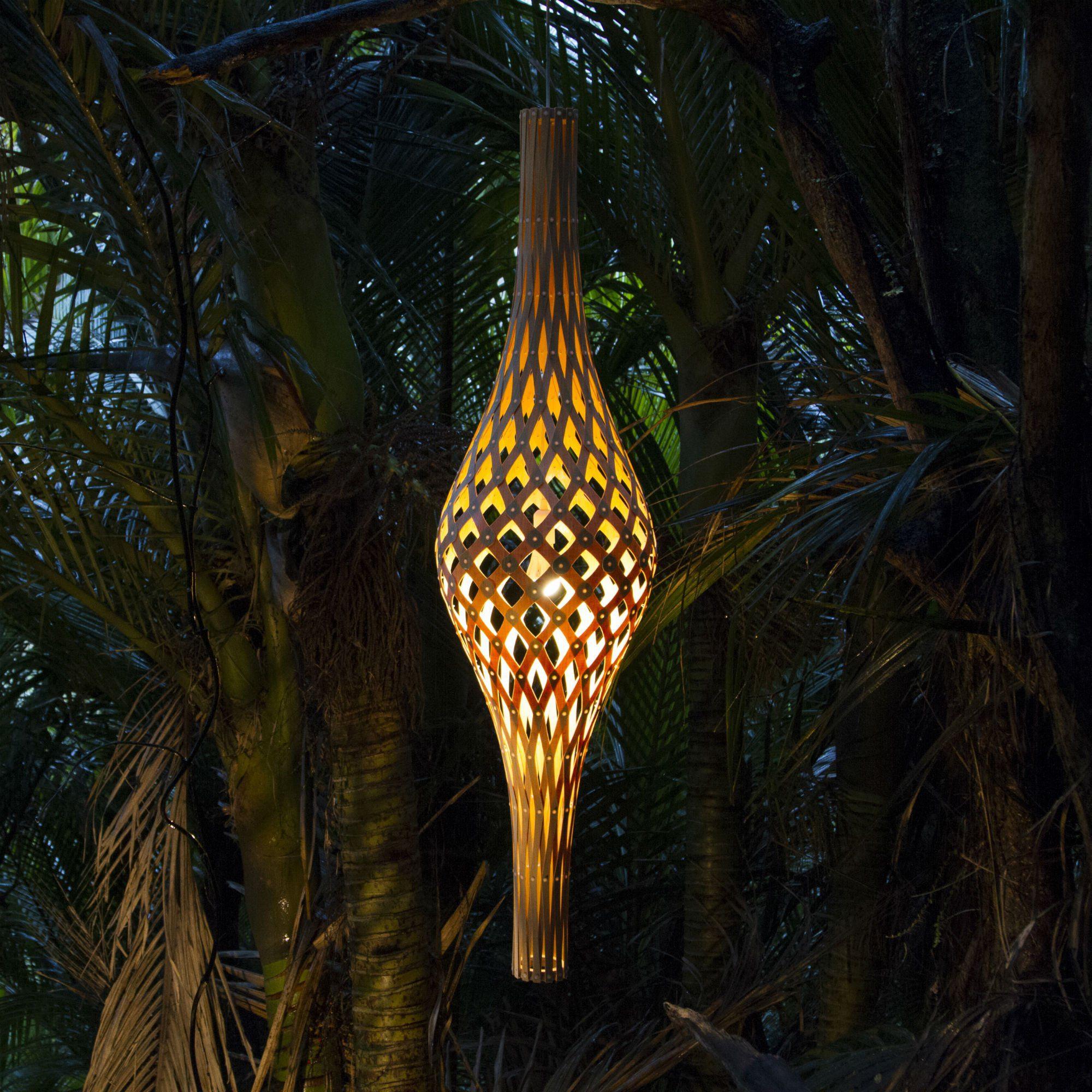 Lámparas decorativas colgantes Nikau by David Trubridge