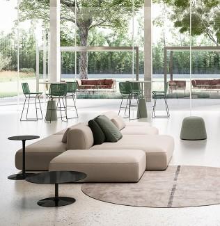 COSY ISLAND DE MDF ITALIA, ELEGANCIA Y CONFORT FUSIONADOS 