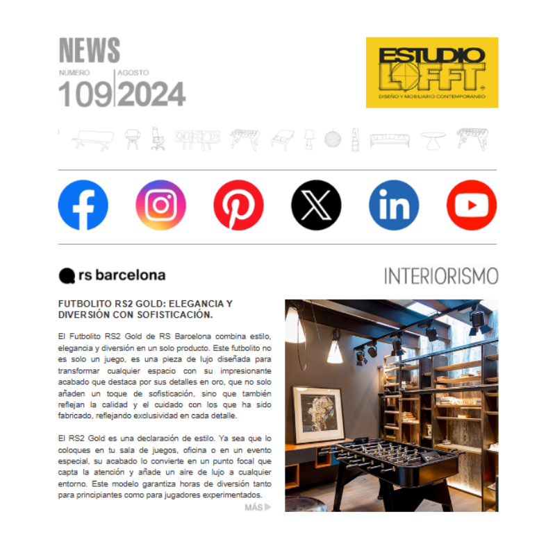 Noticias de muebles de lujo agosto 2024