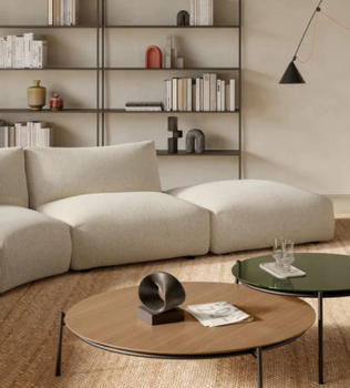 GOOM: El Sofá que Redefine el Confort con Estilo Escultural