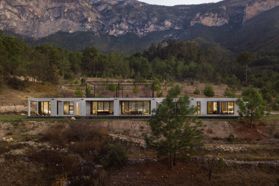Sierra de arteaga, Coahuila, en la pendiente de un antiguo huerto