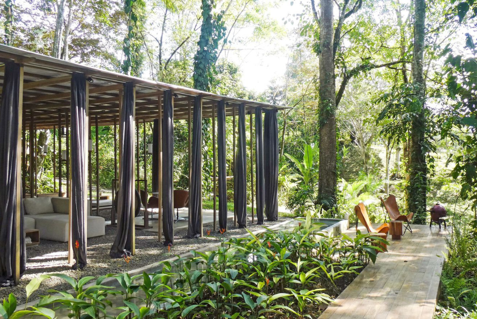 Cabañas en la selva costarricense