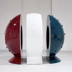 Esculturas unicas DAL 150°. Su visión global solo cobrará sentido cuando incluso los elementos más pequeños expresen plenamente su identidad