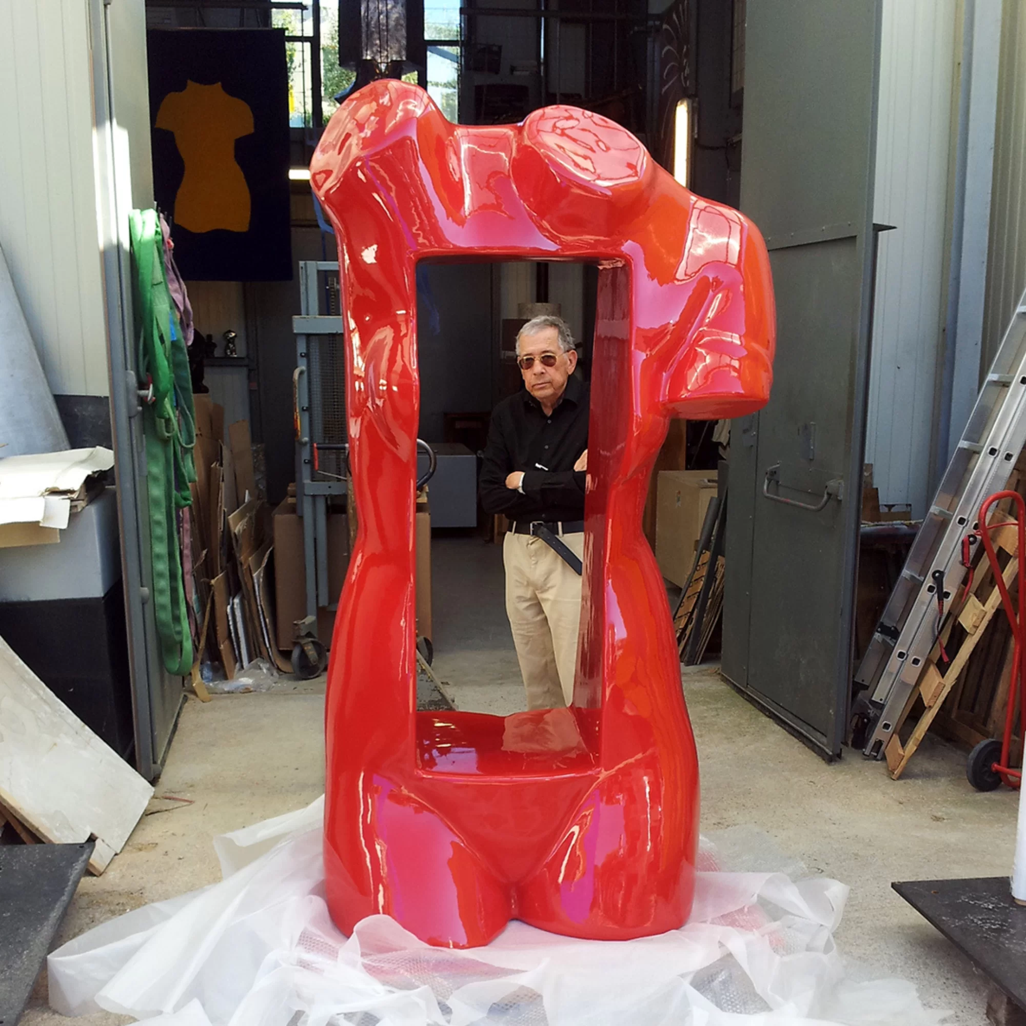 Esculturas decorativas VENUS realizada en poliestireno y resina