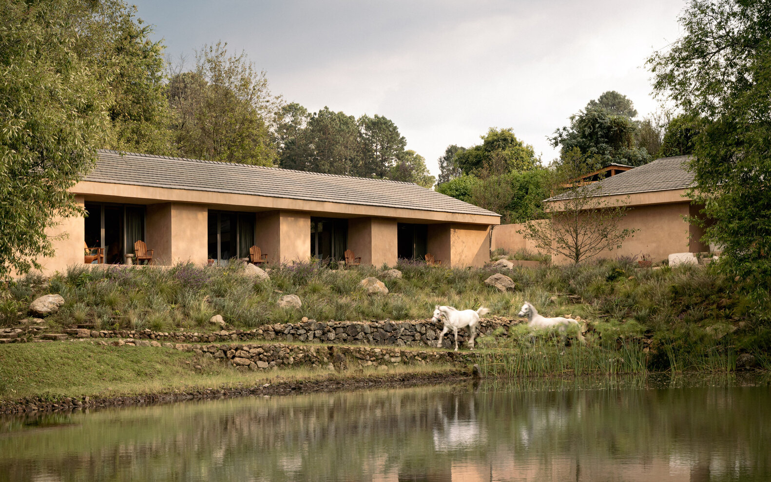 Fachada Rancho CP por Weber arquitectos