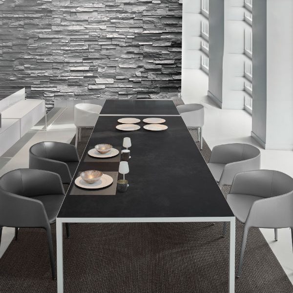 Silla elegante y minimalista ACHILLE ARMCHAIR by MDF Italia