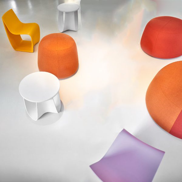 Pouf elegante y minimalista FUJI by MDF Italia