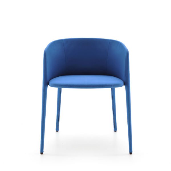 Silla elegante y minimalista ACHILLE ARMCHAIR by MDF Italia