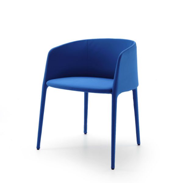 Silla elegante y minimalista ACHILLE ARMCHAIR by MDF Italia