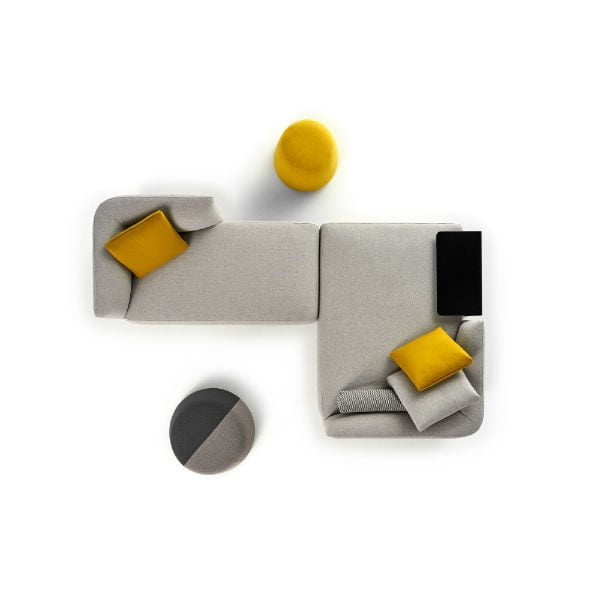 Sofá elegante y minimalista COSY by MDF Italia