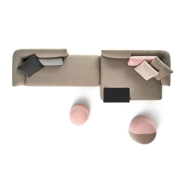 Sofá elegante y minimalista COSY by MDF Italia