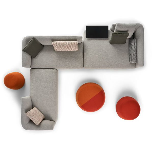 Sofá elegante y minimalista COSY by MDF Italia