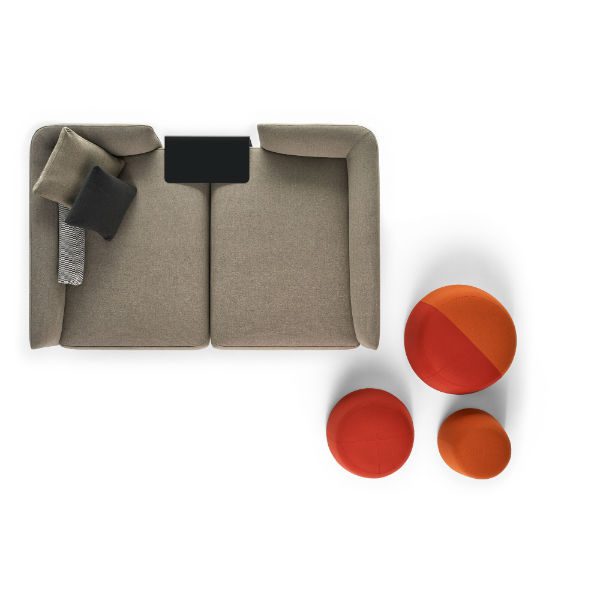 Sofá elegante y minimalista COSY by MDF Italia