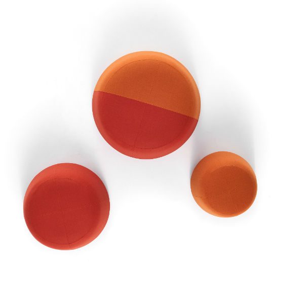 Pouf elegante y minimalista FUJI by MDF Italia