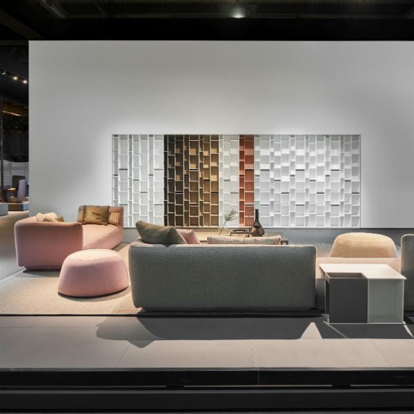 Pouf elegante y minimalista FUJI by MDF Italia