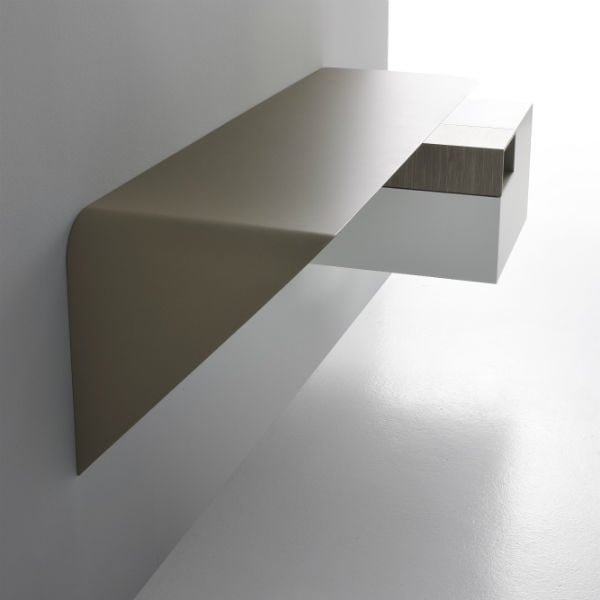 Escritorio elegante y minimalista MAMBA LIGHT by MDF Italia