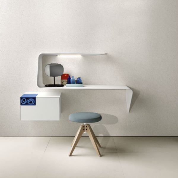 Escritorio elegante y minimalista MAMBA by MDF Italia