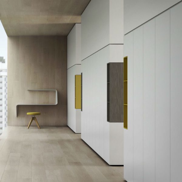 Escritorio elegante y minimalista MAMBA by MDF Italia