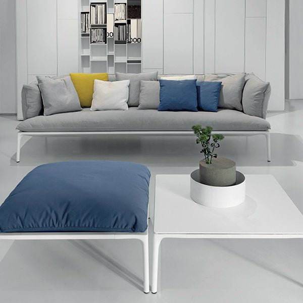 Mesa elegante y minimalista YALE LOW TABLE by MDF Italia