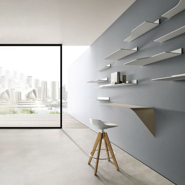 Escritorio elegante y minimalista MAMBA LIGHT by MDF Italia