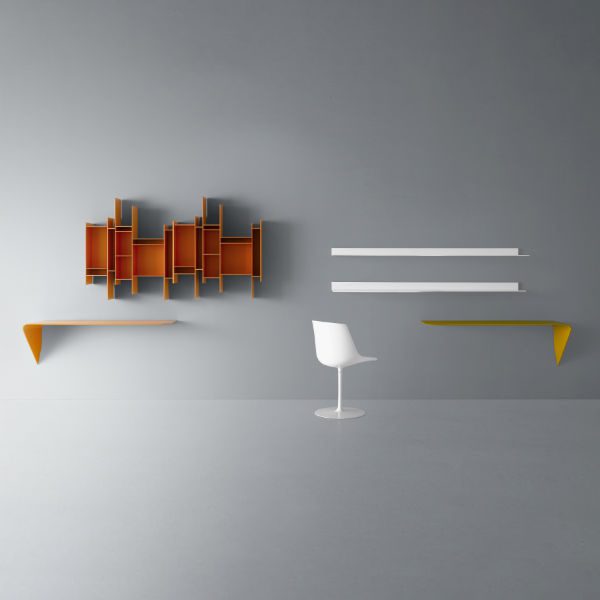 Escritorio elegante y minimalista MAMBA LIGHT by MDF Italia