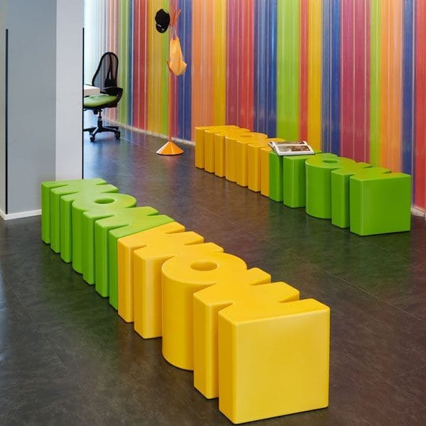 Banco de decoración Wow by Slide | Communita