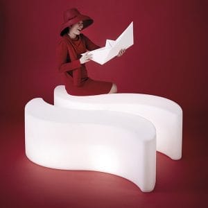 Bancas decorativas Wave by Slide | Communita