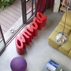 Banca decorativa Amore by Slide | Communita