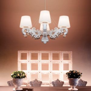 Candelabro lámpara Crown of love by Slide | Communita