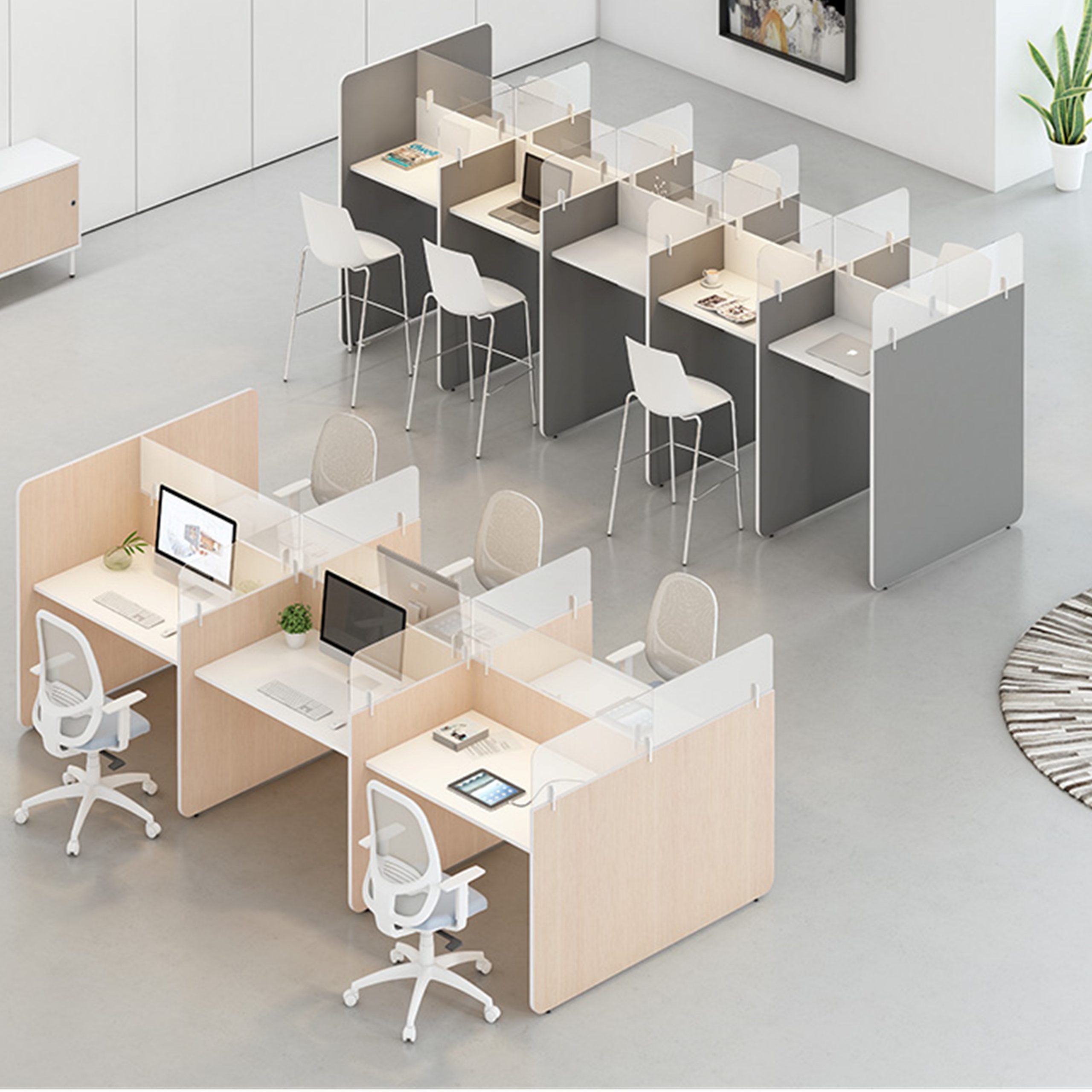 Complemento para mobiliario corporativo SERIE PANEL by Ismobel