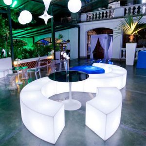 Banco luminoso Snake by Slide | Communita