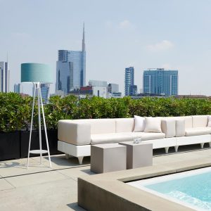Mesa muebles terraza y jardín Cubo by Slide | Communita