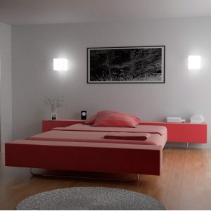 Lámpara de pared cuadrada Cubo by Slide | Communita