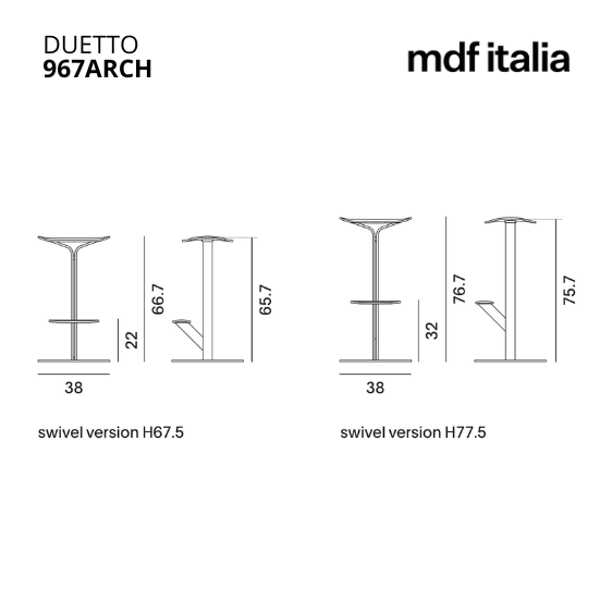 DIMENSIONES – DUETTO