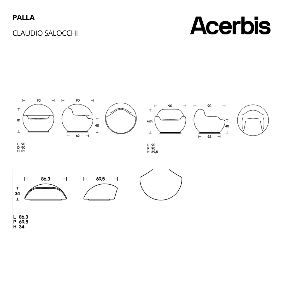 Dimensiones - PALLA