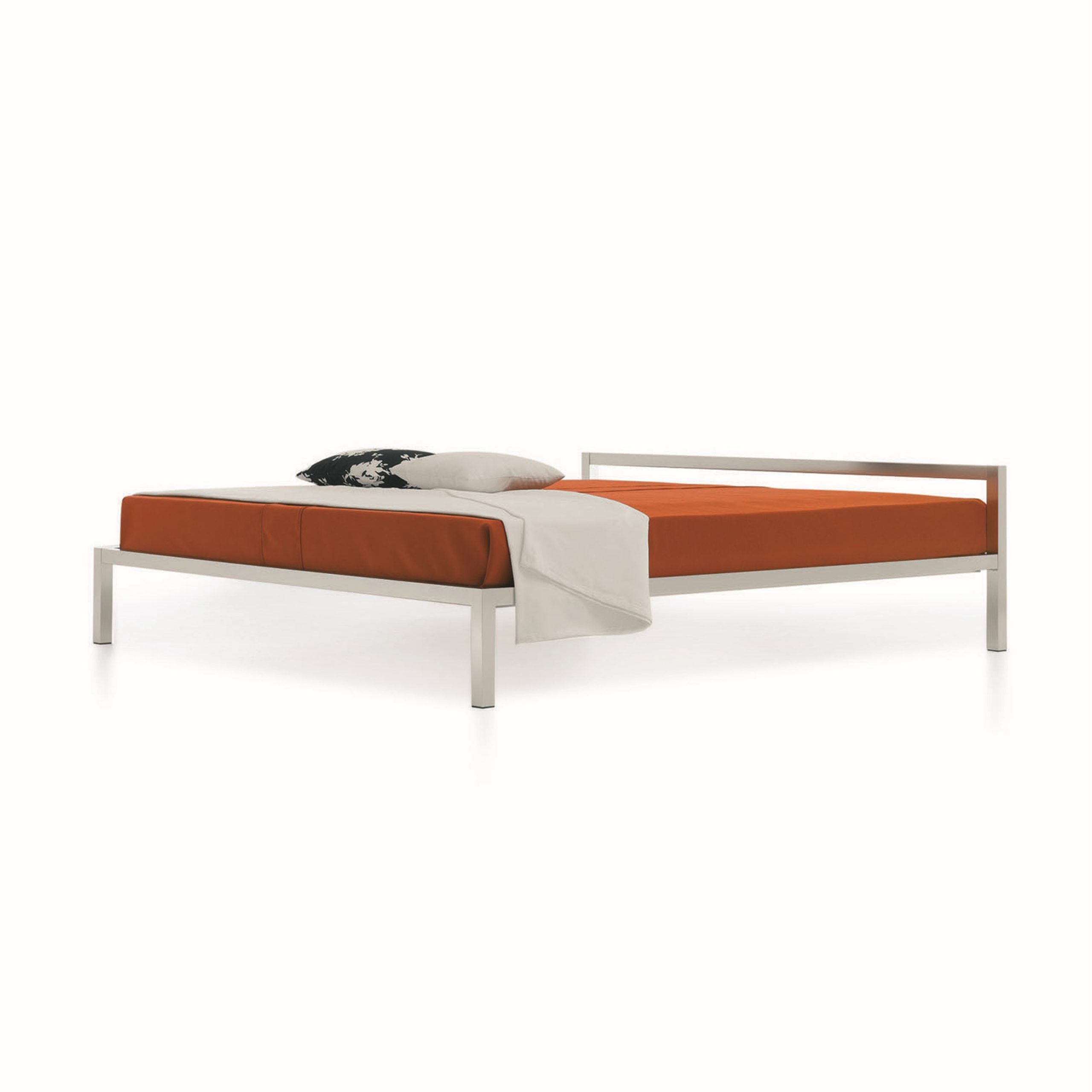 Cama elegante y minimalista ALUMINIUM BED by MDF Italia