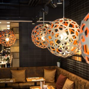 Lámpara de techo esfera Coral by David Trubridge | Estudio Lofft