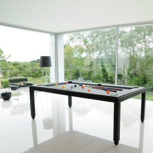 Mesa de billar-comedor FUSIONTABLES BLACK by  Fusiontables