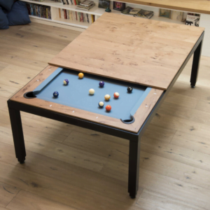 Mesa de billar-comedor FUSIONTABLES VINTAGE by Fusiontables