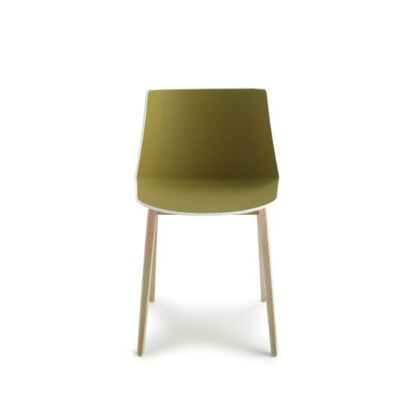 Silla elegante y minimalista AÏKU by MDF Italia