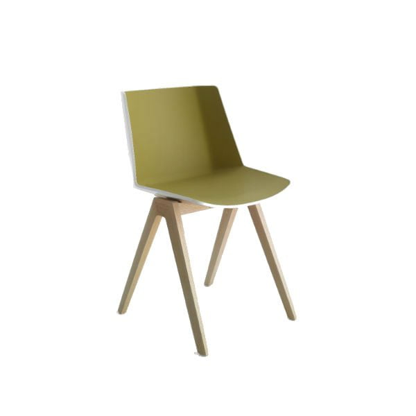 Silla elegante y minimalista AÏKU by MDF Italia